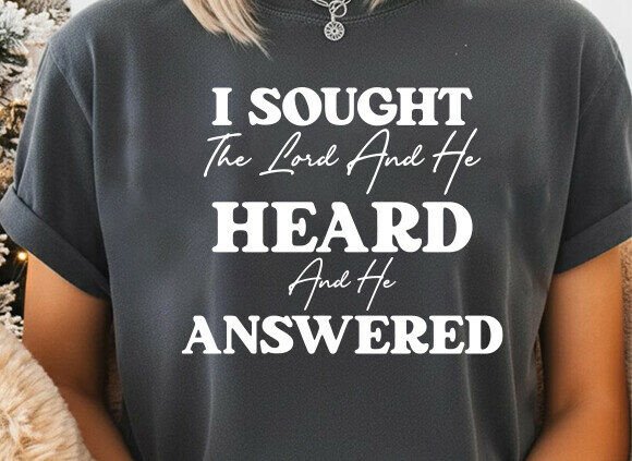 Bible Verse SVG & Christian Quote PNG for T-Shirt Designs