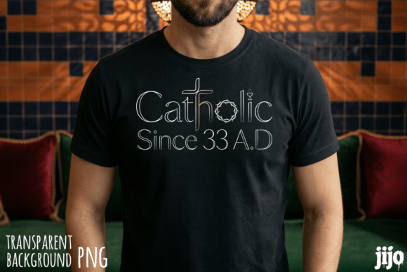 Catholic Christian Cross Crown PNG