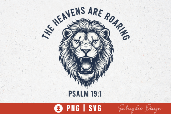 Heaven Are Roaring Christian PNG
