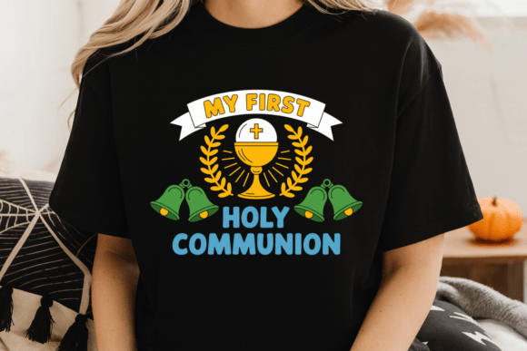 My First Christian Holy Communion PNG T-Shirt Designs
